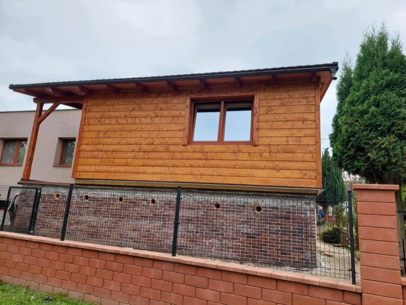 Dřevěný strop, obklad 10